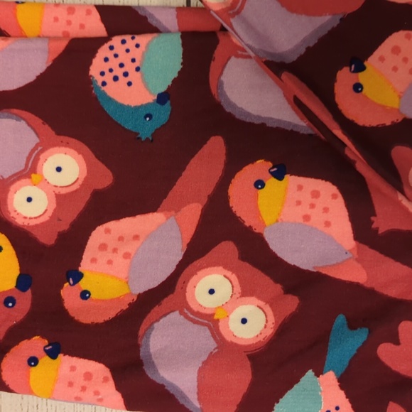 Lularoe OS NWOT Leggings multi-colored - Picture 3 of 4